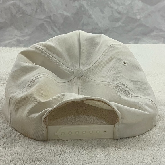 Armadillo Brand Vintage NASA Adjustable Red White Cloth Cap - Picture 9 of 14